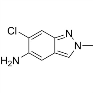 6-Chloro-2-methyl-2H-indazol-5-amine CAS 1893125-36-4 Purity >98.0% (LCMS) Ensitrelvir (S-217622) Intermediate COVID-19