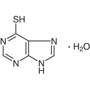 Monohidrato de 6-Mercaptopurina CAS 6112-76-1 Pureza ≥99,0% (HPLC) Fábrica