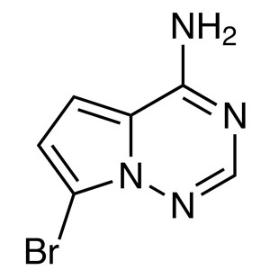 7-brompirolo[2,1-f][1,2,4]triazin-4-amīns CAS 937046-98-5 Remdesivir Intermediate COVID-19