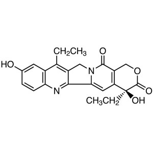 7-Ethyl-10-Hydroxycamptothecin CAS 86639-52-3 Irinotecan Hydrochloride Eadar-mheadhanach Àrd Purity