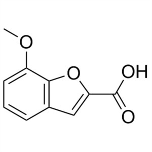 7-metoxi-benzofurán-2-karbonsav CAS 4790-79-8 Tisztaság ≥98,0% (HPLC)