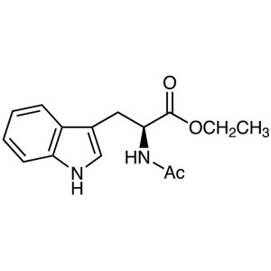 Ac-Trp-OEt CAS 2382-80-1 N-Acetyl-L-Tryptofan Etylester Renhet >99,0 % (HPLC) Fabrikk
