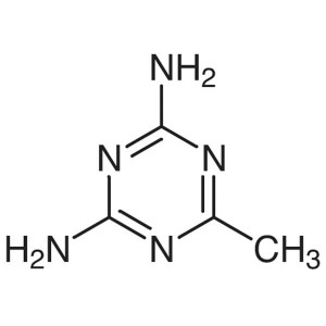 Acetoguanamine CAS 542-02-9 6-Methyl-1,3,5-Triazine-2,4-Diamine טוהר ≥99.0% (HPLC)