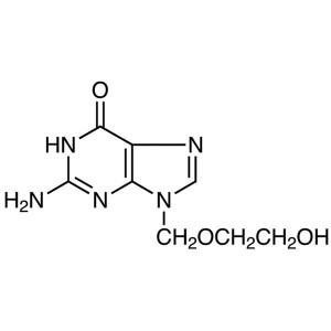 Acyclovir CAS 59277-89-3 ኤፒአይ ፋብሪካ የፀረ-ቫይረስ ከፍተኛ ጥራት