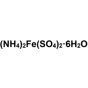 Amonio Burdina (II) Sulfato Hexahidrato CAS 7783-85-9 Garbitasuna >% 99,5 (Manganometrikoa)