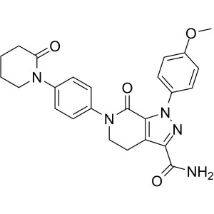 Apixaban CAS 503612-47-3 शुद्धता ≥99.5% (HPLC)
