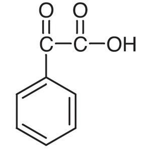 Benzoilskudrskābe CAS 611-73-4 (fenilglioksilskābe) Tīrība >98,0% (HPLC)