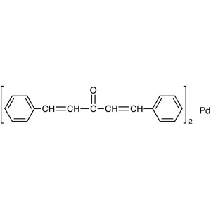 Bis (dibenzilidenoazetona) paladioa (0) CAS 32005-36-0 Garbitasuna ≥98,0% Pd ≥18,5%