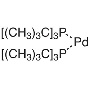 Bis(tri-tert-butylphosphine)palladium(0) CAS 53199-31-8 शुद्धता ≥98.0% Pd ≥20.2%