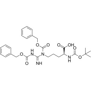 Boc-Arg(Z)2-OH CAS 51219-19-3 Renhet >98,0 % (HPLC)