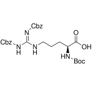 Boc-Arg(Z)2-OH CAS 51219-19-3 Чистота >98,0% (HPLC)