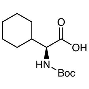 Boc-Chg-OH CAS 109183-71-3 Boc-L-Cyclohexylglycine ריינקייַט >98.0% (ה) פאַבריק