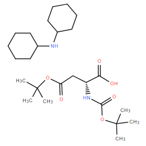 Boc-D-Asp(OtBu)-OH·DCHA CAS 200334-95-8 Tisztaság >98,0% (HPLC)