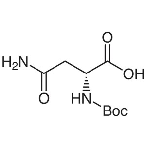 Boc-D-asparagiini CAS 75647-01-7 (Boc-D-Asn-OH) Puhtaus >99,0 % (HPLC) Tehdas