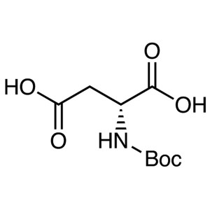 Aigéad Boc-D-Aspartach (Boc-D-Asp-OH) Monarcha CAS 62396-48-9 Íonacht >99.0% (HPLC)