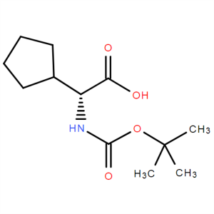 Boc-D-циклопентилглицин CAS 156881-63-9 Boc-D-Cpg-OH Чистота >98,0% (HPLC)