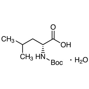 Boc-D-Leucine Monohydrate (Boc-D-Leu-OH·H2O) CAS 200937-17-3 Purity ≥99.0% (HPLC) e.e ≥99.5%