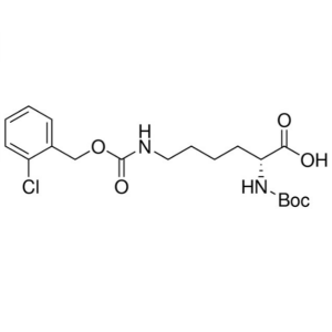 โรงงาน Boc-D-Lys(2-Cl-Z)-OH CAS 57096-11-4 ความบริสุทธิ์ >98.0% (HPLC)