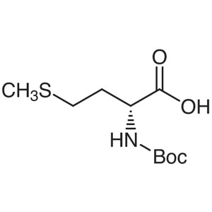 Boc-D-Met-OH CAS 5241-66-7 puhtus >99,0% (HPLC) tehas