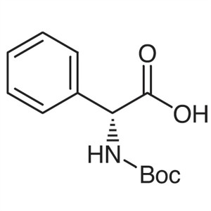 Boc-D-Phg-OH CAS 33125-05-2 Boc-D-fenilglicina Purezza >99,0% (HPLC) Fabbrica