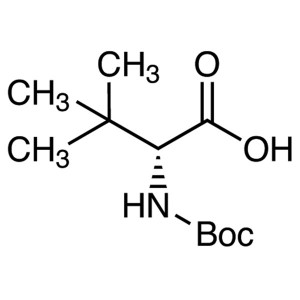 Boc-D-Tle-OH CAS 124655-17-0 N-Boc-D-tert-Leucine သန့်ရှင်းမှု > 99.0% (HPLC)