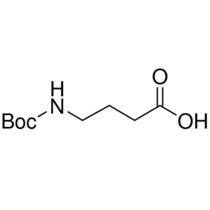 Boc-GABA-OH CAS 57294-38-9 N-Boc-γ-амінамасляная кіслата Чысціня >99,0% (ВЭЖХ)