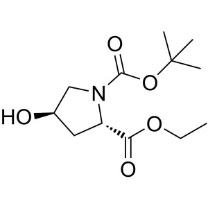Boc-Hyp-OEt CAS 37813-30-2 Pureza >98,0% (GC)