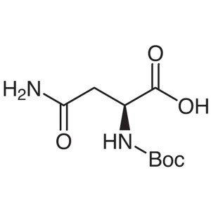 Boc-L-Aspargine CAS 7536-55-2 (Boc-Asn-OH) טוהר >99.0% (HPLC) במפעל