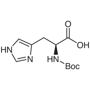 Boc-L-Histidin CAS 17791-52-5 (Boc-His-OH) Saflıq >99.0% (HPLC) Fabriki