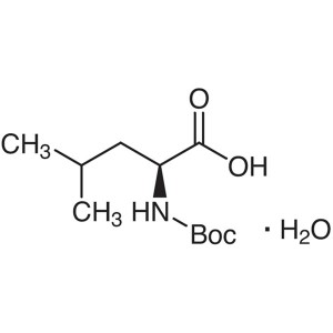 Boc-L-leusiinimonohydraatti CAS 200936-87-4 (Boc-Leu-OH∙H2O) Puhtaus >99,0 % (HPLC) Tehdas