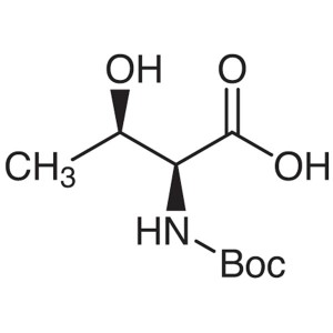 Boc-L-Threonine CAS 2592-18-9 (Boc-Thr-OH) Kemurnian >99,0% (HPLC) Pabrik