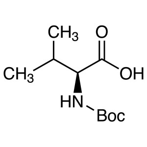 Boc-L-Valine CAS 13734-41-3 (Boc-Val-OH) المقايسة 98.5 ~ 101.0٪ Purity> 99.5٪ (HPLC) Factory
