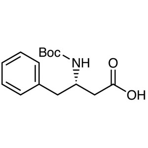 Boc-L-β-Homophenylalanine CAS 51871-62-6 Boc-L-β-Homophe-OH پاڪائي > 98.0٪ (HPLC)