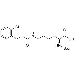 Boc-Lys(2-Cl-Z)-OH CAS 54613-99-9 Nadiifinta>99.0% (HPLC) Warshada
