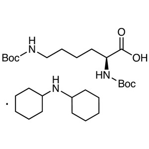 Boc-Lys(Boc)-OH·DCHA CAS 15098-69-8 Čistost >98,0 % (HPLC) Tovarniško
