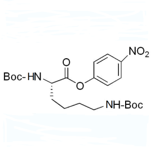 Boc-Lys(Boc)-ONp CAS 2592-19-0 Kemurnian >98,0% (HPLC) Pabrik