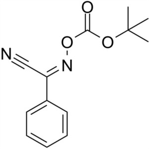 Boc-ON CAS 58632-95-4 2-(Boc-Oxyimino)-2-Fenilacetonitrilo Pureco >99.0% (HPLC) Fabriko Protekta Reakciilo