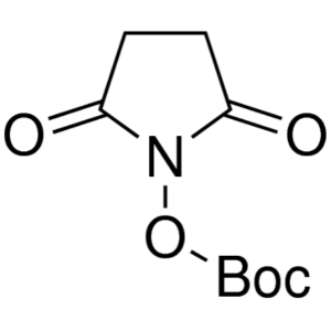 Boc-OSu CAS 13139-12-3 terc-Butyl-N-sukcinimidylkarbonát Čistota >98,0 % (HPLC)