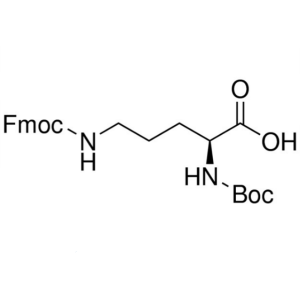 Boc-Orn(Fmoc)-OH CAS 150828-96-9 Na-Boc-Nδ-Fmoc-L-ornityna Czystość > 99,0% (HPLC)