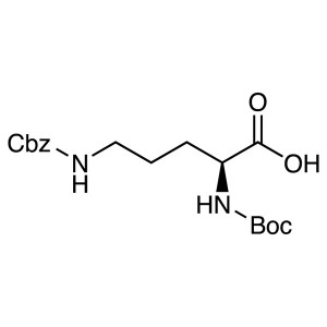 Boc-Orn(Z)-OH CAS 2480-93-5 Чысціня >98,0% (ВЭЖХ) завод