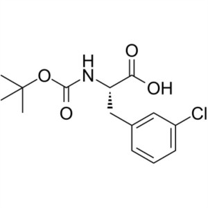 Boc-Phe(3-Cl)-OH CAS 114873-03-9 Boc-3-klór-L-fenilalanin tisztaság >99,0% (HPLC)