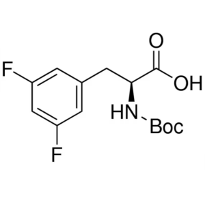 Boc-Phe(3,5-F2)-OH CAS 205445-52-9 Boc-3,5-Difluoro-L-Fenylalanin Renhet >99,0 % (HPLC)