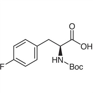 Boc-Phe(4-F)-OH CAS 41153-30-4 Reinheit >99,0 % (HPLC) Fabrik