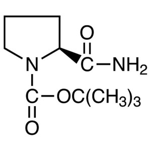 Boc-Pro-NH2 CAS 35150-07-3 N-Boc-L-Prolinamide ភាពបរិសុទ្ធ >98.5% (HPLC)