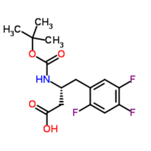 Boc-(R)-3-Amino-4-(2,4,5-Trifluoro-Phenyl)-Butyric Acid CAS 486460-00-8 Purity ≥99.5% (HPLC) Sitagliptin Phosphate Monohydrate Intermediate