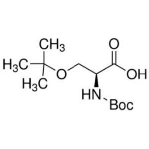 Boc-Ser(tBu) -OH CAS 13734-38-8 Ịdị ọcha> Ụlọ ọrụ 98.0% (HPLC)