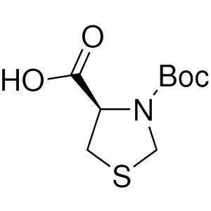 Boc-Thz-OH CAS 51077-16-8 Boc-L-Thiaproline Purezza >99,0% (HPLC)
