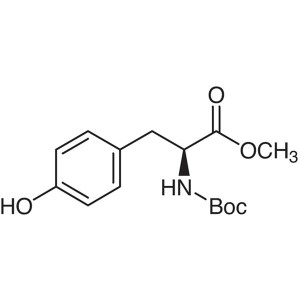 Boc-Tyr-OMe CAS 4326-36-7 N-Boc-L-tirosina estere metilico Purezza> 99,0% (HPLC) Fabbrica