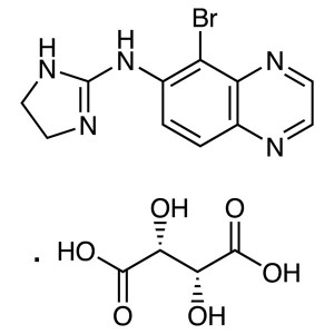 Analisi 99,0%~101,0% del tartrato di brimonidina CAS 70359-46-5