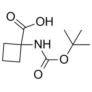 N-Boc-1-аміноциклобутанкарбонова кислота CAS 120728-10-1 Аналіз >98,0%